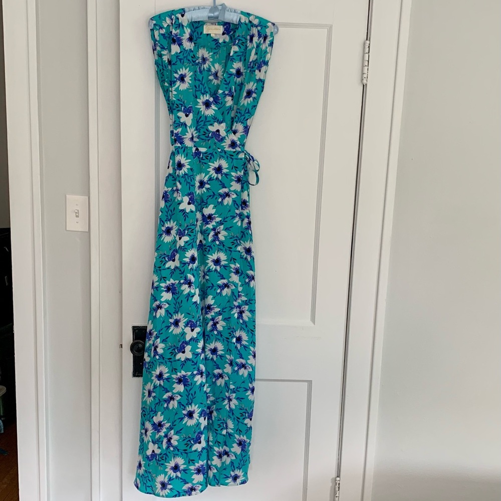 Yumi Kim silk wrap maxi dress